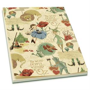 NOTEPAD A4 50 NEUTRAL SHEETS WONDERFUL WIZARD OF OZ
